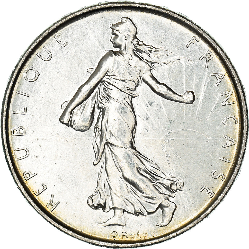 Coin, France, Semeuse, 5 Francs, 1963, MS(64), Silver, KM:926
