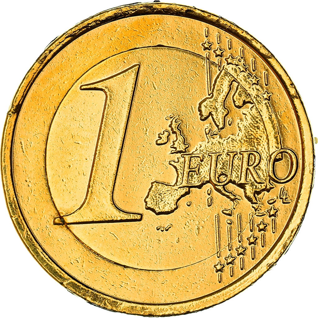 Slovakia, 1 Euro, the Double Cross on Three Hills, 2009, golden, MS(63)