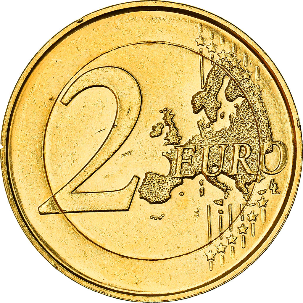 Slovakia, 2 Euro, the Double Cross on Three Hills, 2009, golden, MS(63)