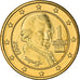 Austria, 1 Euro, Wolfgang Amadeus Mozart, 2002, golden, SC, Bimetálico