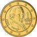 Autriche, 1 Euro, Wolfgang Amadeus Mozart, 2002, golden, SPL, Bi-Metallic