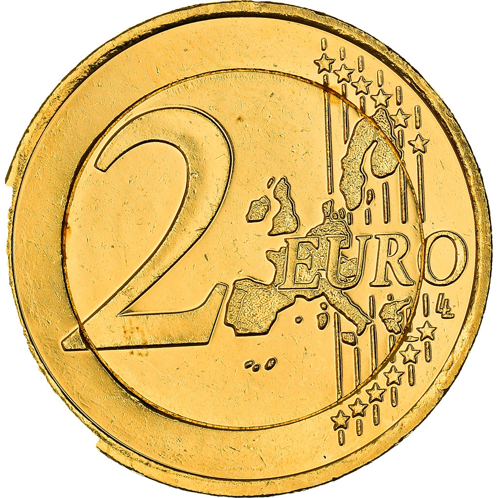 Autriche, 2 Euro, Bust of Bertha von Suttner, 2002, golden, SPL, Bi-Metallic
