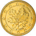 Alemania, 5 Euro Cent, An oak twig, 2003, golden, SC, Cobre chapado en acero