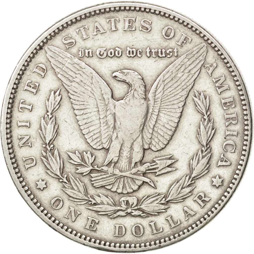 UNITED STATES, Morgan Dollar, Dollar, 1892, U.S. Mint, KM #110, EF(40-45),...