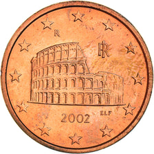 Italy, 5 Euro Cent, The Flavius amphitheatre, 2002, MS(64), Copper Plated Steel