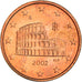 Italy, 5 Euro Cent, The Flavius amphitheatre, 2002, MS(64), Copper Plated Steel