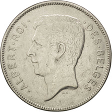 BELGIUM, 20 Francs, 20 Frank, 1931, KM #101.1, VF(30-35), Nickel, 37, 20.36
