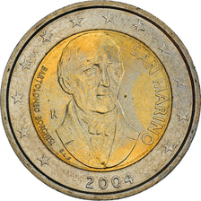 San Marino, 2 Euro, Bartolomeo Borghesi, 2004, MS(64), Bi-Metallic