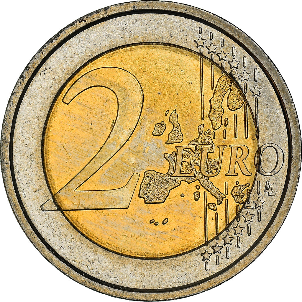 San Marino, 2 Euro, Bartolomeo Borghesi, 2004, MS(64), Bi-Metallic