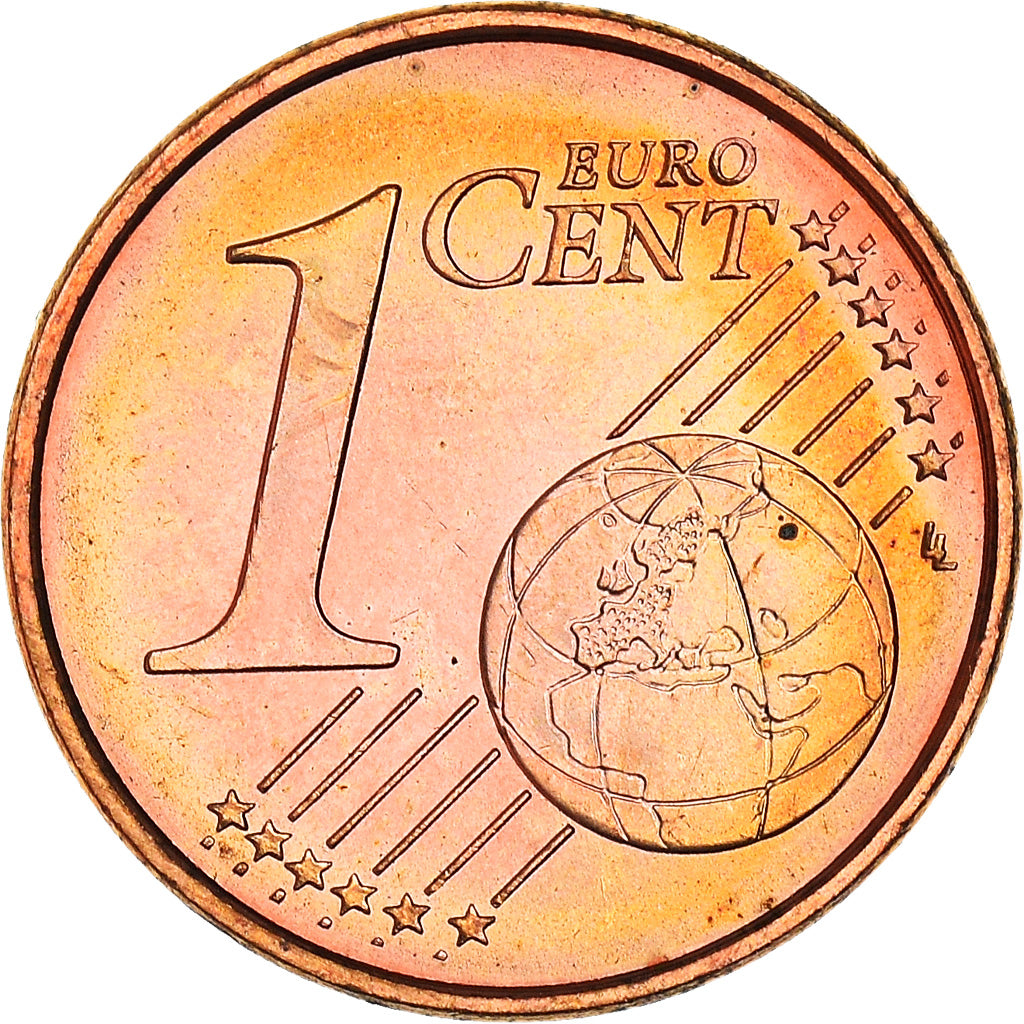 Malta, 1 Cent, Mnajdra Temple Altar, 2008, MS(64), Copper Plated Steel