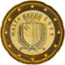 Malta, 20 Euro Cent, The arms of Malta, 2008, MS(64), Nordic gold