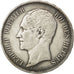 BELGIUM, 5 Francs, 1853, KM #2.1, VF(30-35), Silver, 37, 24.64