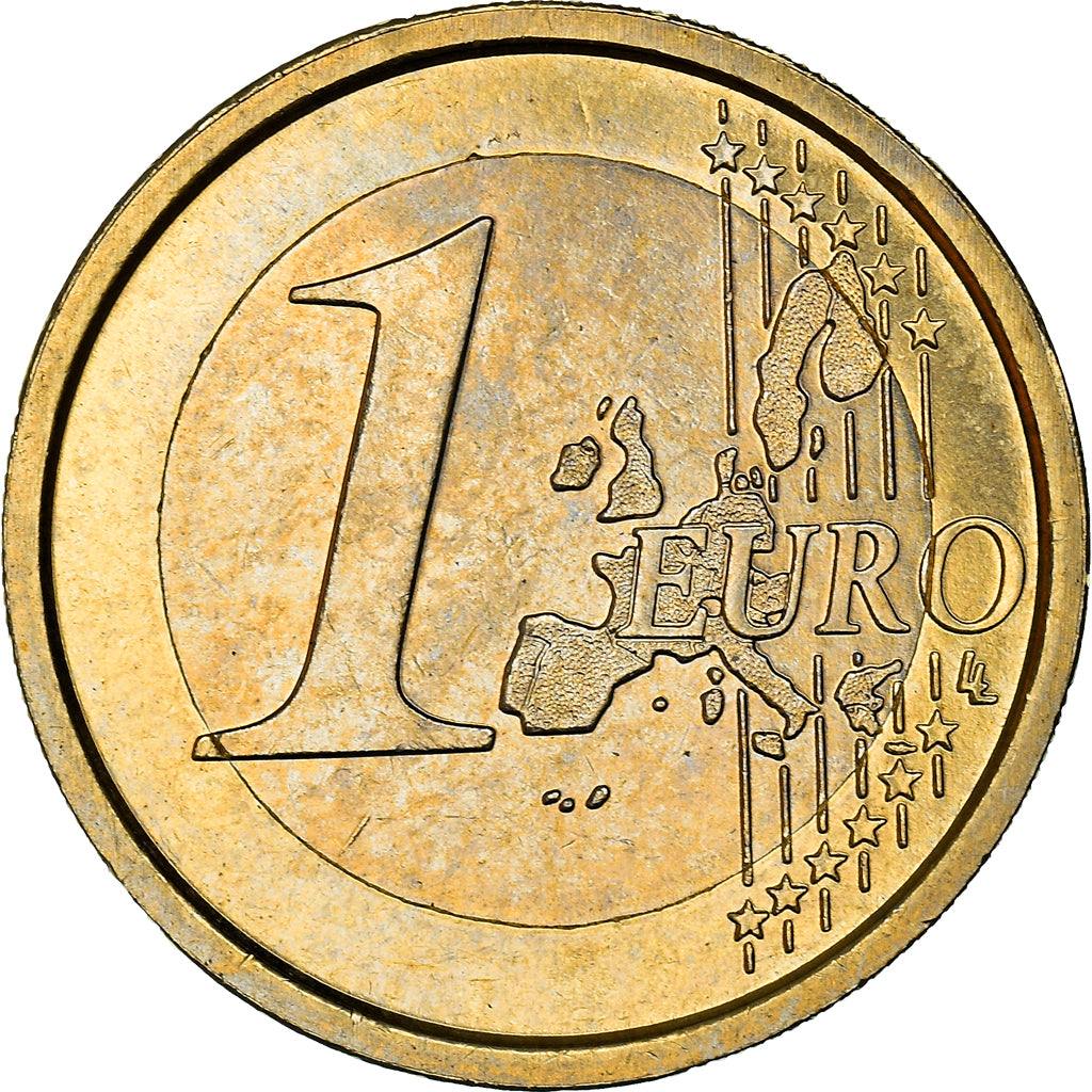Italy, 1 Euro, Vitruvian Man, 2007, MS(64), Bi-Metallic