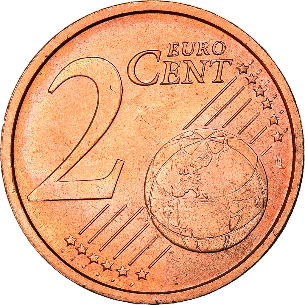 Italien, 2 Euro Cent, The Mole Antonelliana, 2002, UNZ+, Copper Plated Steel