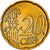 Italy, 20 Euro Cent, Boccioni's sculpture, 2002, MS(64), Nordic gold