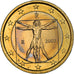 Italy, 1 Euro, Vitruvian Man, 2002, MS(64), Bi-Metallic