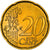 Italie, 20 Euro Cent, Boccioni's sculpture, 2006, SPL+, Or nordique
