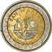 San Marino, 2 Euro, International Year of Physics, 2005, SPL+, Bi-Metallic