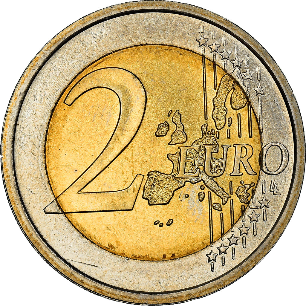 San Marino, 2 Euro, International Year of Physics, 2005, SPL+, Bi-Metallic
