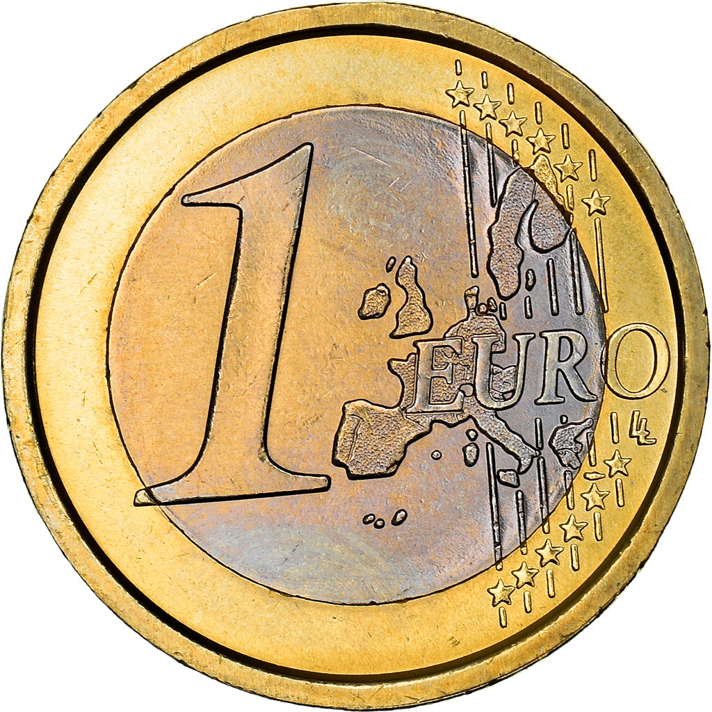 Italie 1 Euro Vitruvian Man 2007 SPL+ Bi-Metallic –