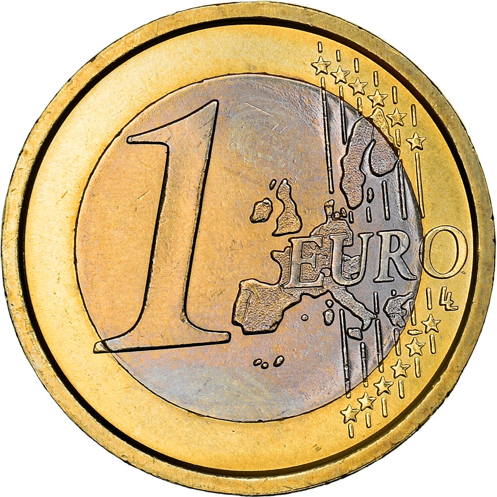 Italy, 1 Euro, Vitruvian Man, 2007, MS(64), Bi-Metallic