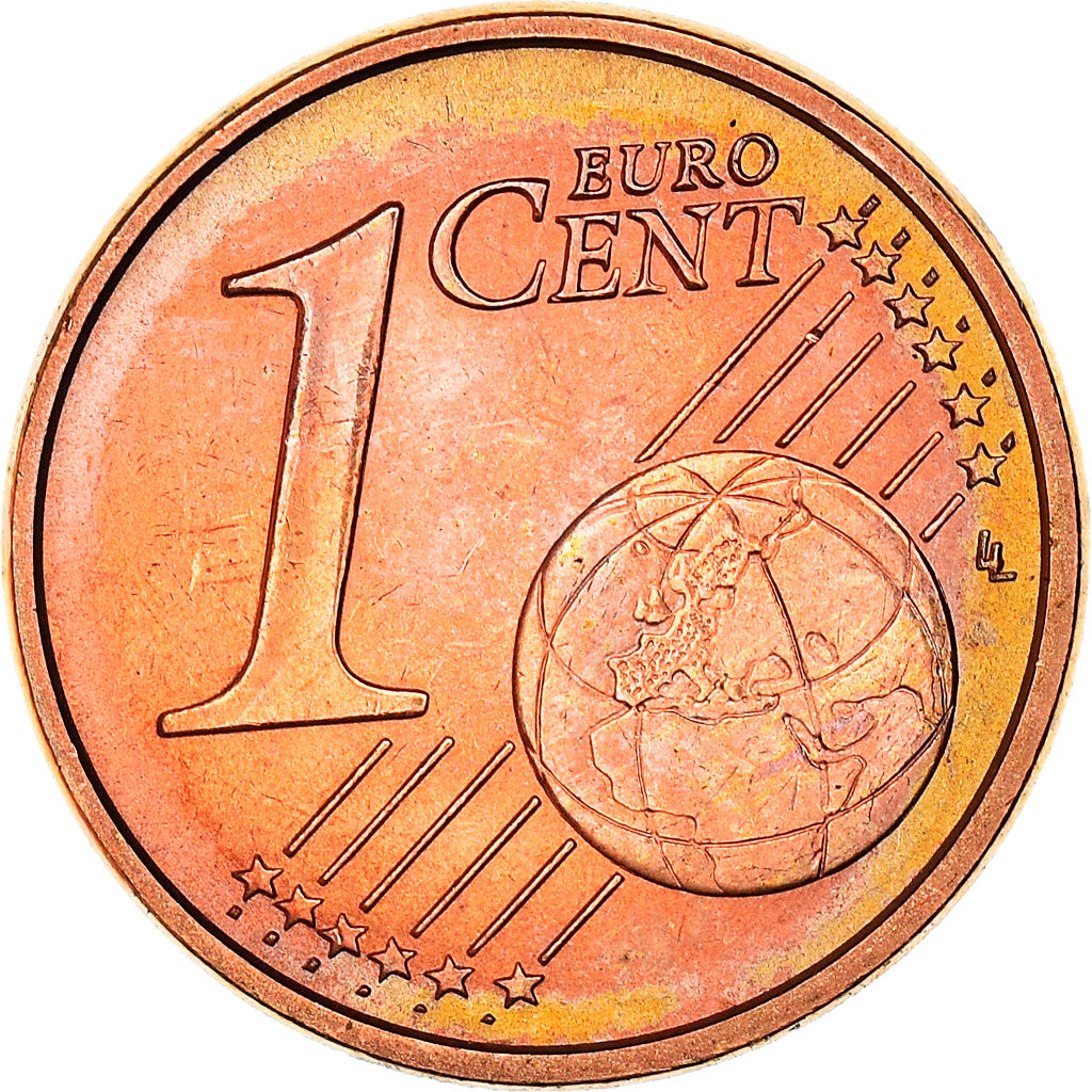 Italy, 1 Cent, The Castel del Monte, 2002, MS(64), Copper Plated Steel