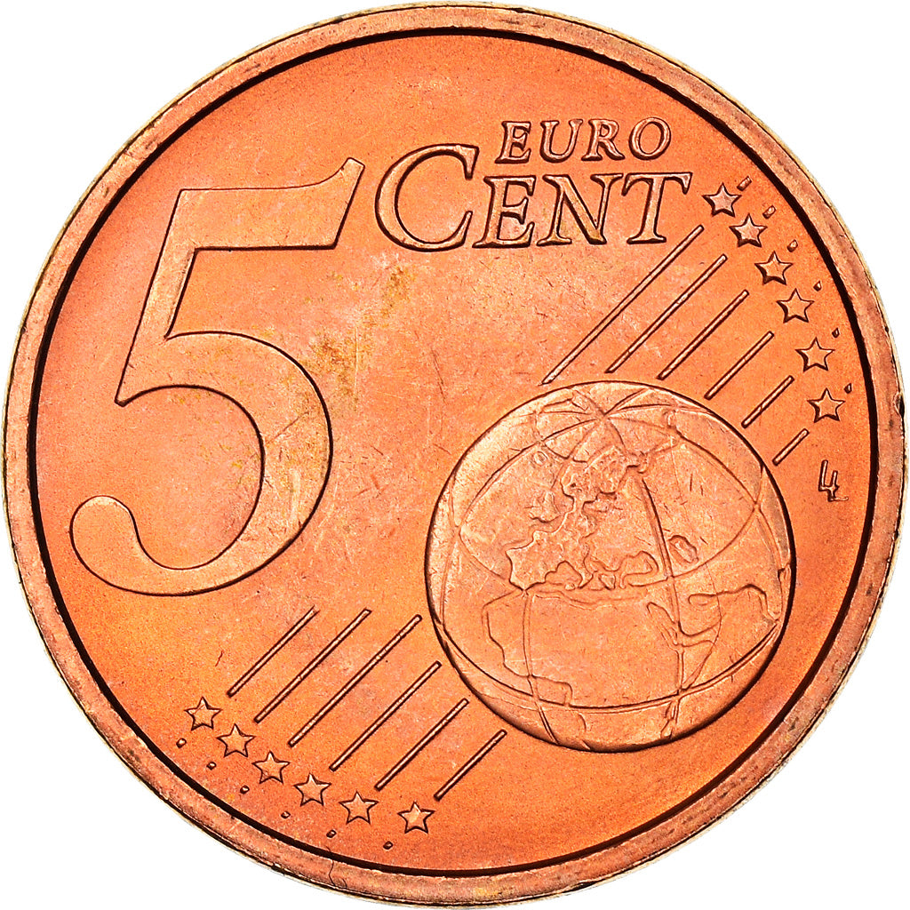 Italy, 5 Euro Cent, The Flavius amphitheatre, 2002, MS(64), Copper Plated Steel