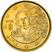 Italie, 10 Euro Cent, Birth of Venus, 2006, SPL+, Or nordique