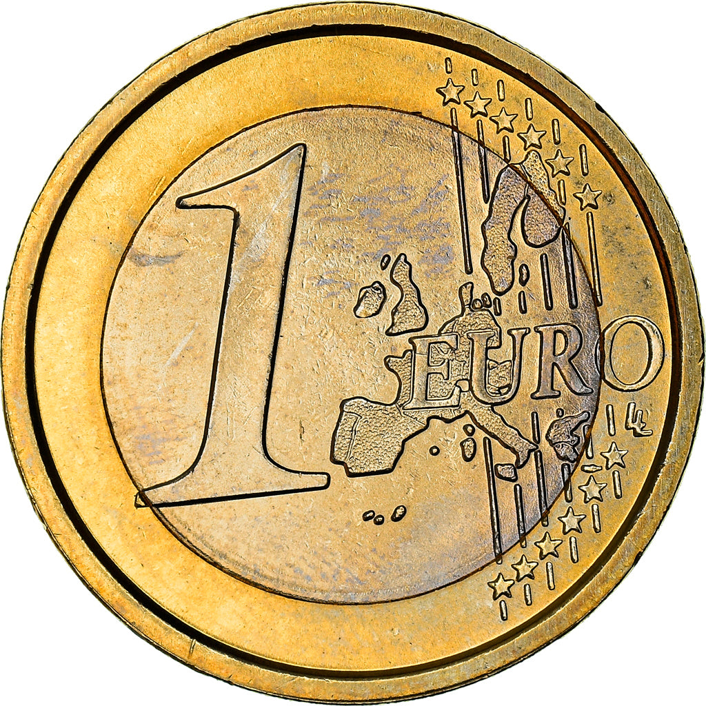 Italy, 1 Euro, Vitruvian Man, 2007, MS(64), Bi-Metallic
