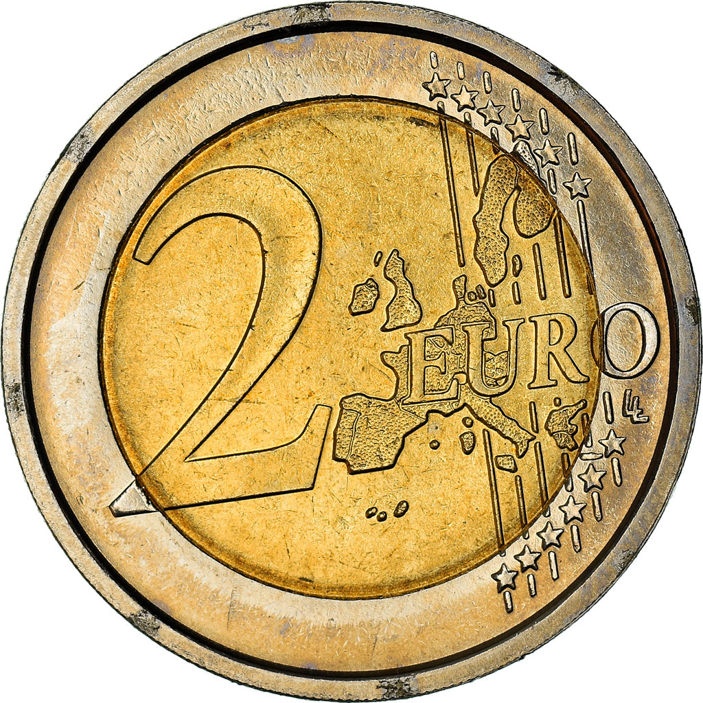 San Marino, 2 Euro, Giuseppe Garibaldi, 2007, MS(63), Bi-Metallic