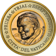 Vatican, 1 Euro, Essai 1 euro, 1998, Specimen, SPL+, Bi-Metallic