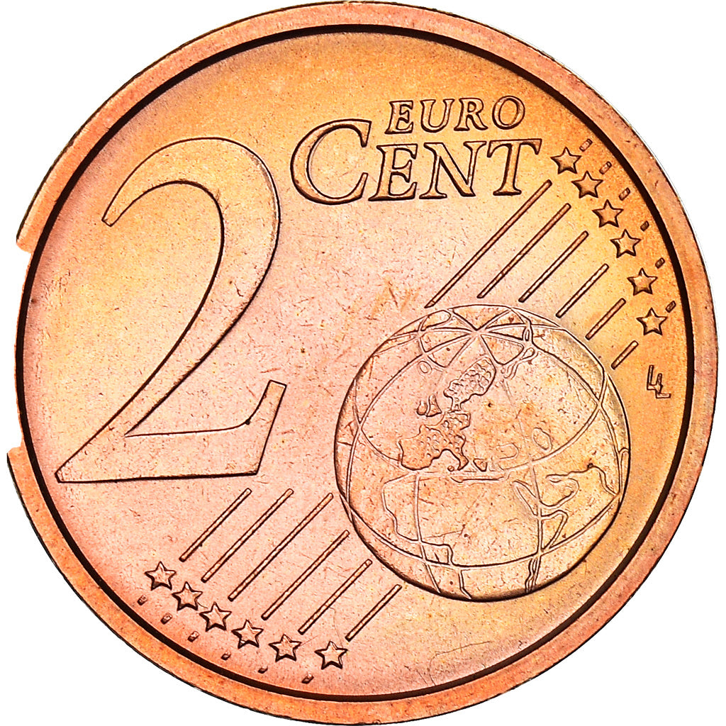 Italie, 2 Euro Cent, The Castel del Monte, 2007, SPL+, Copper Plated Steel