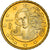 Itália, 10 Euro Cent, Birth of Venus, 2007, MS(64), Nordic gold