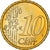 Itália, 10 Euro Cent, Birth of Venus, 2007, MS(64), Nordic gold