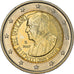 Vaticano, 2 Euro, Pope Benedict XVI, 2007, SC+, Bimetálico