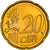 Chipre, 20 Euro Cent, Kyrenia ship, 2008, SC+, Nordic gold