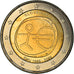 Slovenia, 2 Euro, l'Union Monétaire Européenne, 2009, MS(64), Bi-Metallic