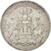 German States, 5 Mark, 1907, Hambourg, KM #610, EF(40-45), Silver, 38, 27.75