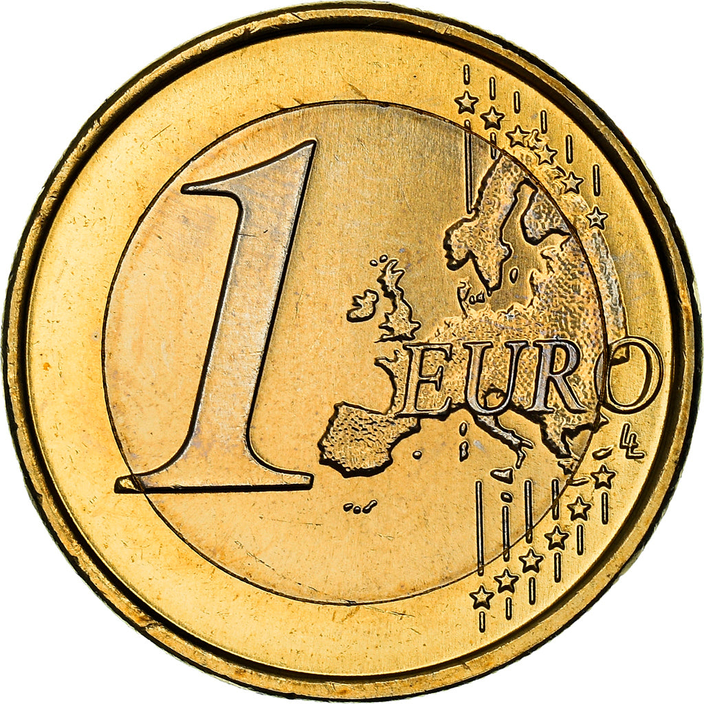 Portugal, 1 Euro, The 3rd royal seal of 1144, 2008, MS(64), Bi-Metallic