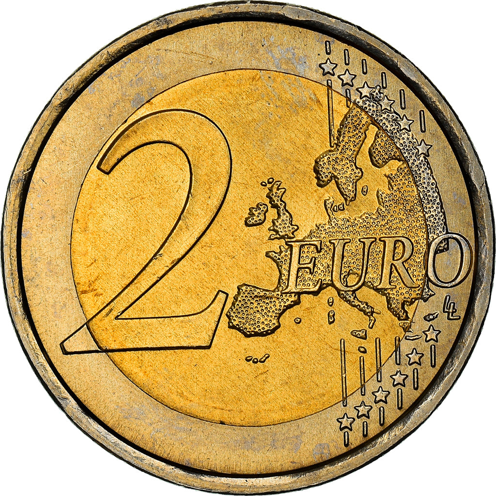 Portugal, 2 Euro, 2nd Lusophony Games, 2009, MS(64), Bi-Metallic