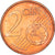 Portugal, 2 Euro Cent, The first royal seal of 1134, 2002, MS(64), Miedź