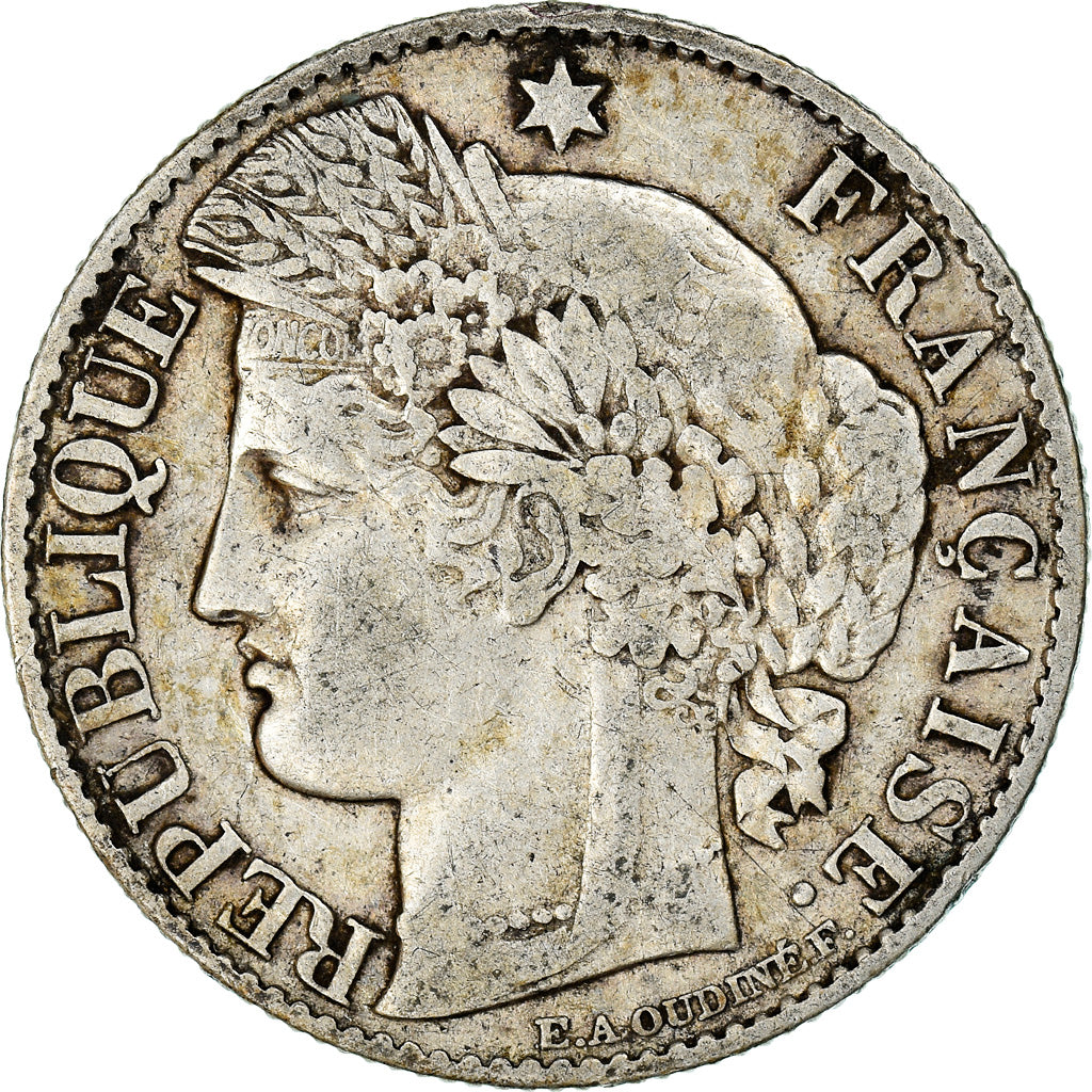 Monnaie, France, Cérès, 50 Centimes, 1894, Paris, TTB, Argent, KM:834.1