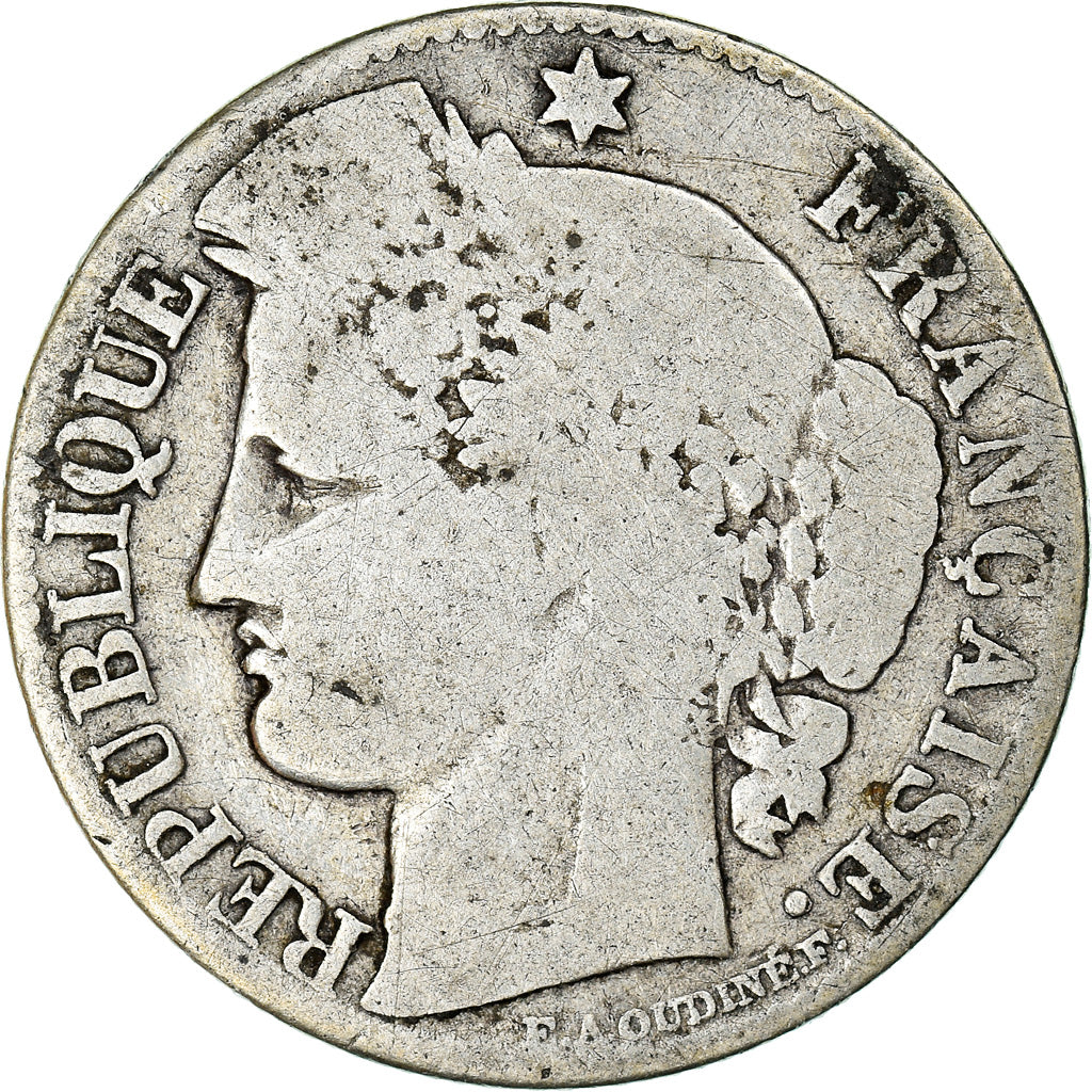 Monnaie, France, Cérès, 50 Centimes, 1881, Paris, TB+, Argent, KM:834.1