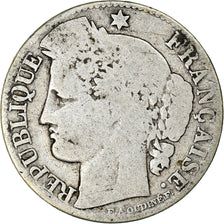 Monnaie, France, Cérès, 50 Centimes, 1881, Paris, TB+, Argent, KM:834.1