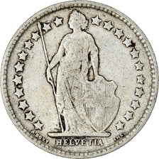 Moneta, Svizzera, 1/2 Franc, 1908, Bern, MB+, Argento, KM:23