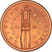 Latvia, Euro Cent, Essai, 2004, unofficial private coin, MS(64), Copper Plated