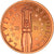 Łotwa, 5 Euro Cent, Essai, 2004, unofficial private coin, MS(64), Miedź
