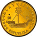 Latvia, 10 Euro Cent, Essai, 2004, unofficial private coin, MS(64), Nordic gold