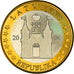 Latvia, Euro, Essai, 2004, unofficial private coin, MS(64), Bi-Metallic