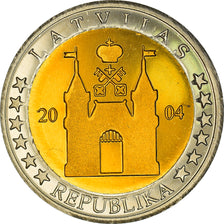 Latvia, 2 Euro, Essai, 2004, unofficial private coin, MS(64), Bi-Metallic